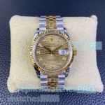 VS 1-1 Swiss Rolex 36MM Datejust Fluted Motif Two tone Watch & 72 Power Reserve
